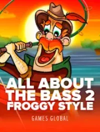 all about the bass 2 froggy style slot logo